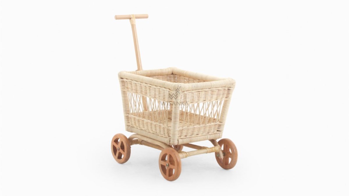 Rattan Buggy Trolly hotsell Children Toy