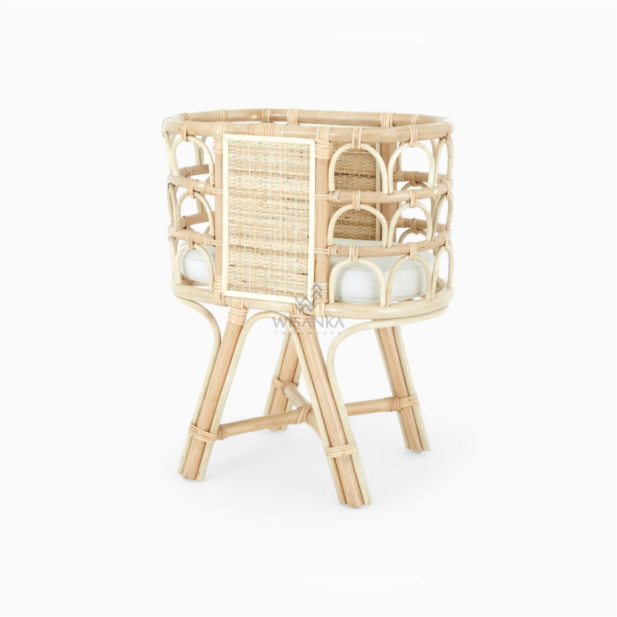 Cane top dolls bassinet